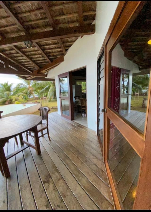 Chez Taua Maison Isolee Pas De Wifi Ni Bus Opoa Exterior foto